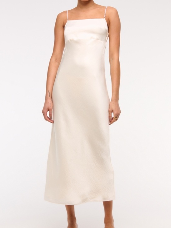 Abercrombie & Fitch Dresses & Skirts - Abercrombie Faux Pearl Strap Maxi Dress M